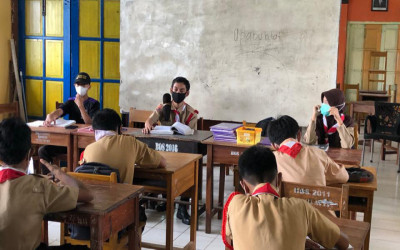 Pramuka MTsN 1 Bone Gelar Latihan Upabuklat dan Upatuplat