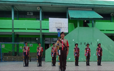 Organisasi Pramuka MTsN 1 Bone Ukir Prestasi dalam Lobak Galang IV